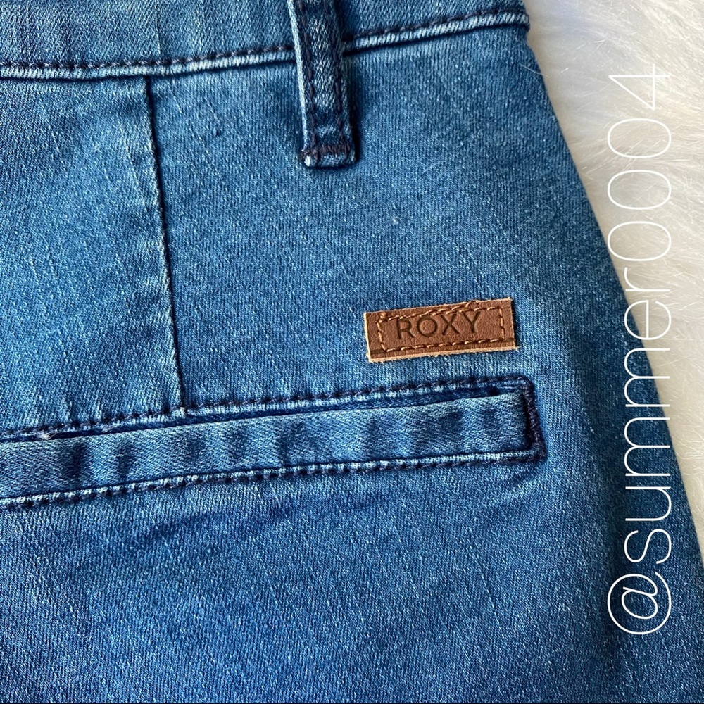 NWOT Roxy In My Head High Rise Denim Shorts 25 - Picture 8 of 10